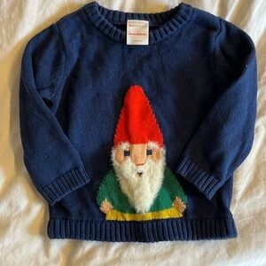 Hanna Andersson gnome sweater size 18-24 months